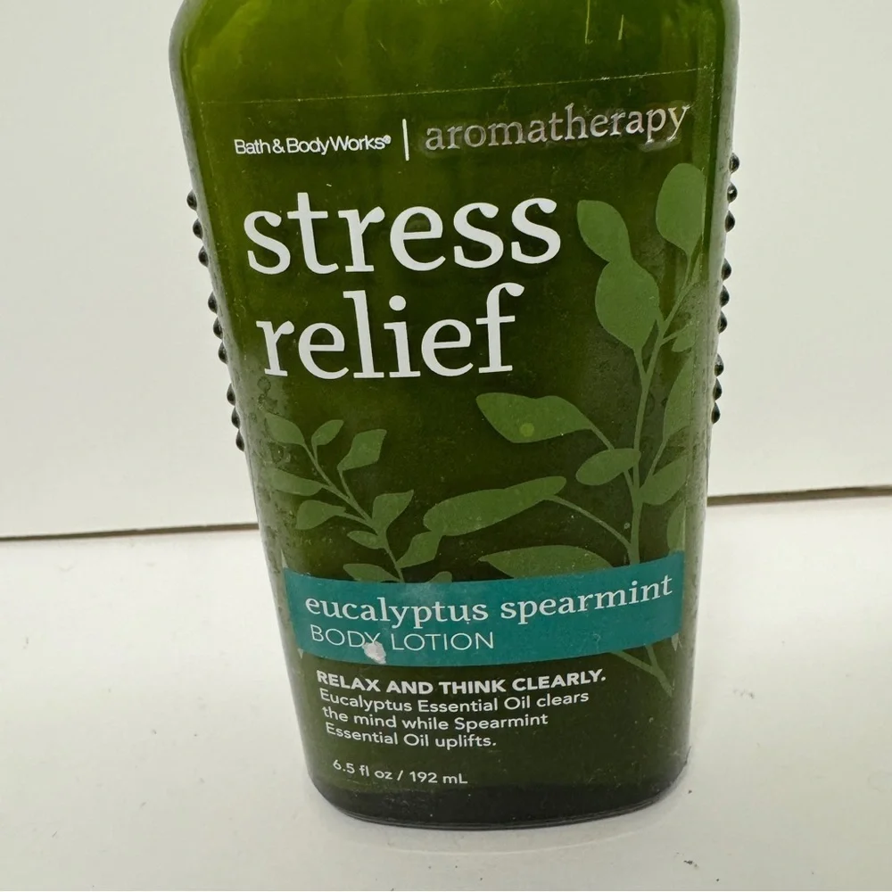 Bath & Body Works Stress Relief Eucalyptus Spearmint Body Lotion 6.5 OZ